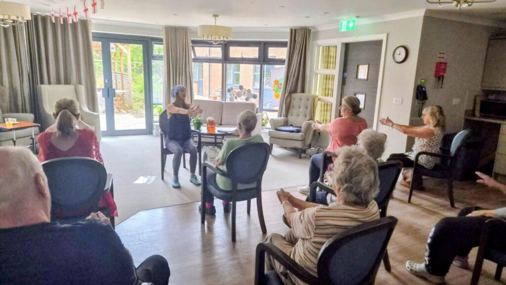 Chair Yoga In A Care Home